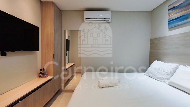 Flat 1 Quarto - Eco Resort Praia dos Carneiros (A21-3)