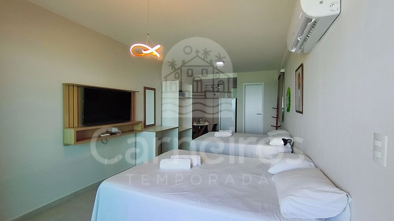 Flat no Kauai Beach - Bela Vista do Mar (D11)