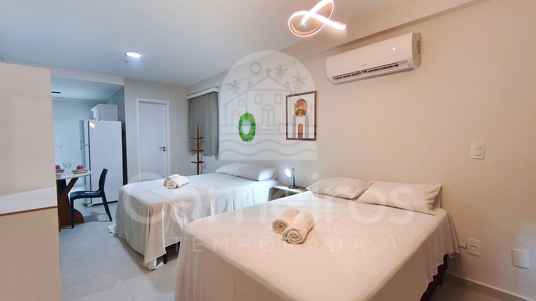 Flat no Kauai Beach - Bela Vista do Mar (D11)