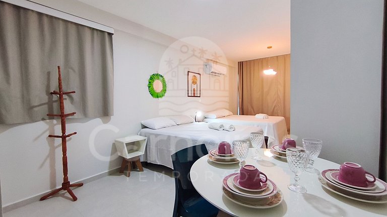 Flat no Kauai Beach - Bela Vista do Mar (D11)