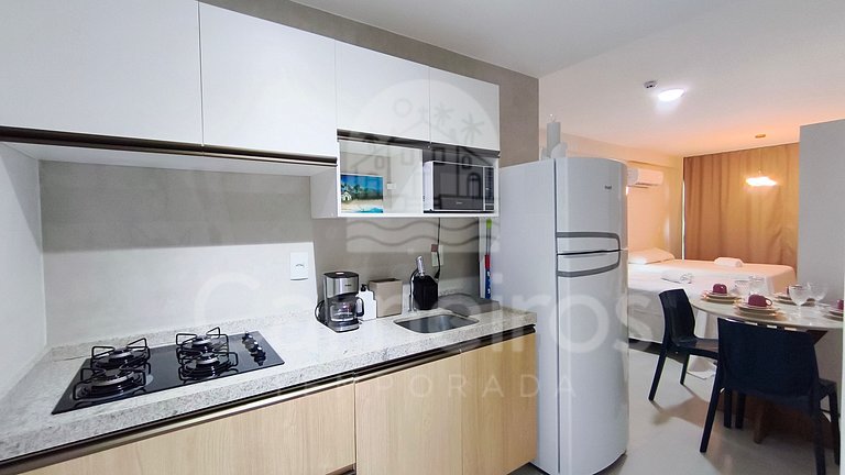 Flat no Kauai Beach - Bela Vista do Mar (D11)