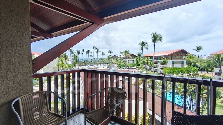 Flat de 1 quarto no Marulhos Suites Resort (D07)