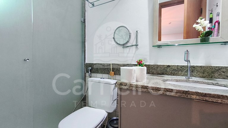 Flat de 1 quarto no Marulhos Suites Resort (D07)