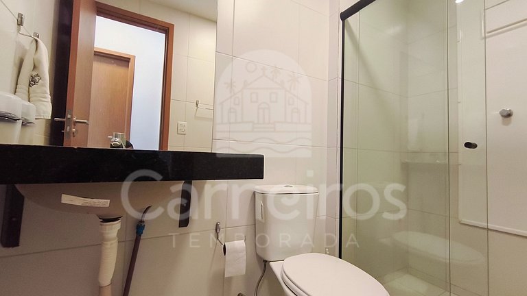 Lindo flat - 02 Quartos no Mana Beach (B21-2)