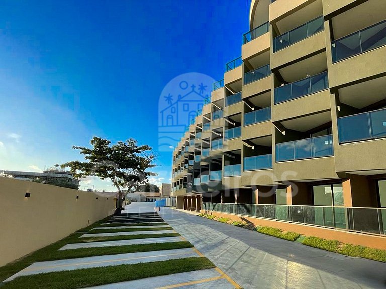 Flat no Açores - Pé na Areia de Tamandaré (A21)