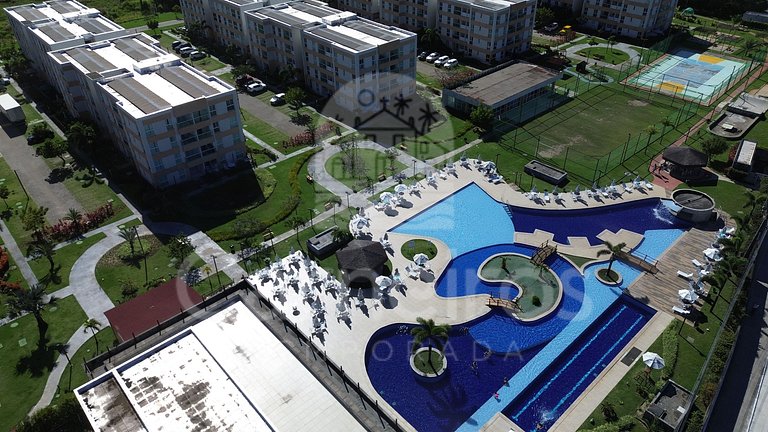 Flat 01 Quarto - Muro Alto Clube - Porto de Galinhas