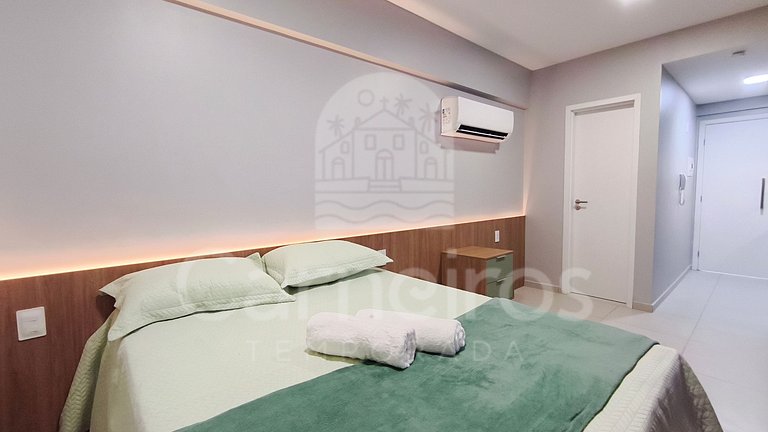 Flat no Açores - Pé na Areia de Tamandaré (A21)