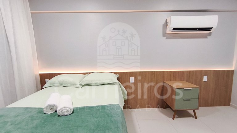 Flat no Açores - Pé na Areia de Tamandaré (A21)