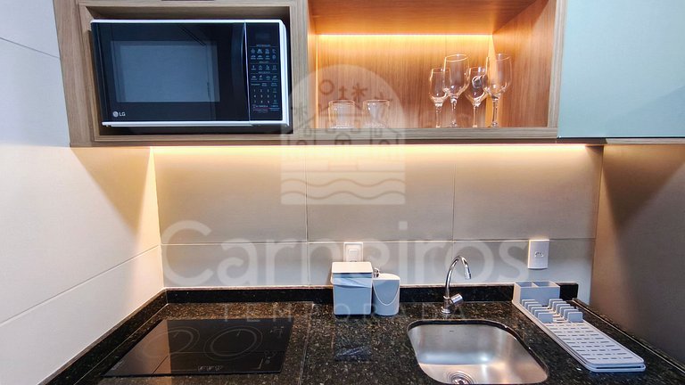 Flat no Açores - Pé na Areia de Tamandaré (B08)