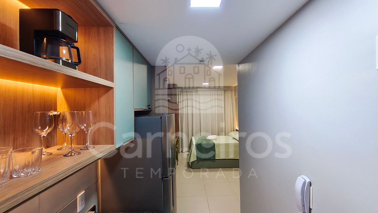 Flat no Açores - Pé na Areia de Tamandaré (B08)