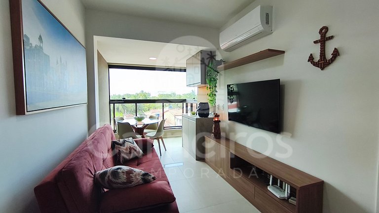 Flat no Açores - Pé na Areia de Tamandaré (C08)