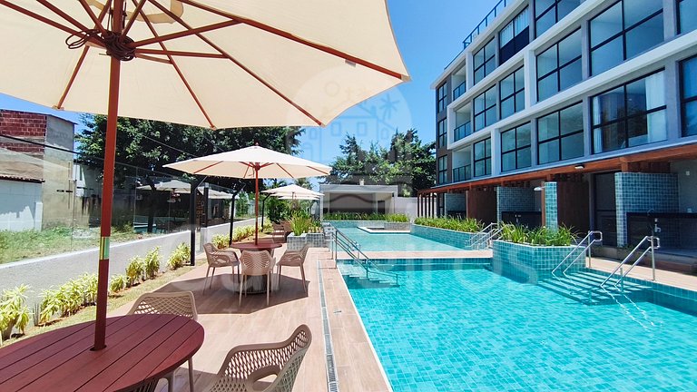 Acqua Beach Residence - Praia de Tamandaré (A06)