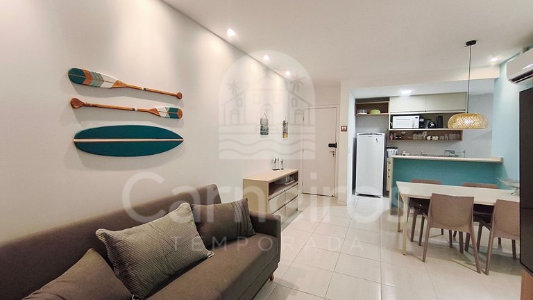 Flat 3 Quartos - Muro Alto Clube - Porto de Galinhas