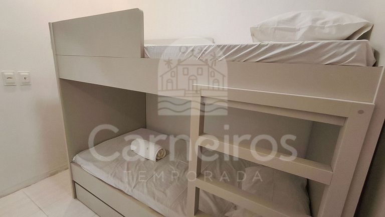 Flat 3 Quartos - Muro Alto Clube - Porto de Galinhas