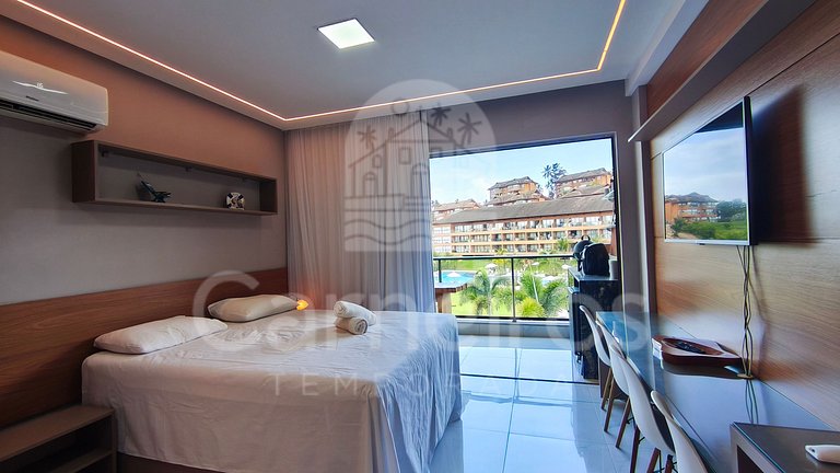 Flat 1 Quarto - Eco Resort Praia dos Carneiros (X02-2)