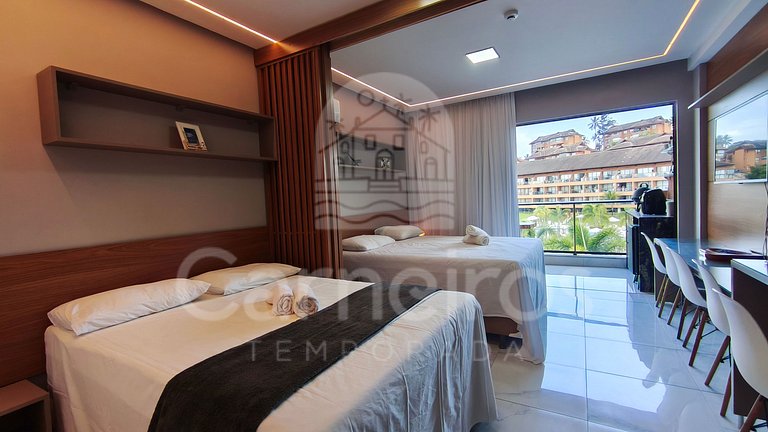 Flat 1 Quarto - Eco Resort Praia dos Carneiros (X02-2)