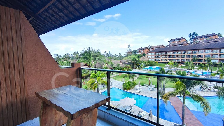 Flat 1 Quarto - Eco Resort Praia dos Carneiros (X02-2)