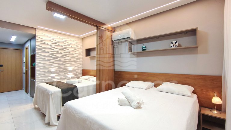 Flat 1 Quarto - Eco Resort Praia dos Carneiros (X02-2)