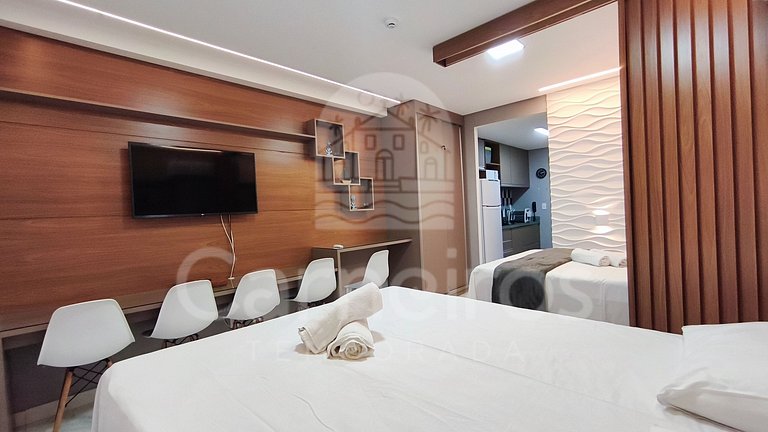 Flat 1 Quarto - Eco Resort Praia dos Carneiros (X02-2)