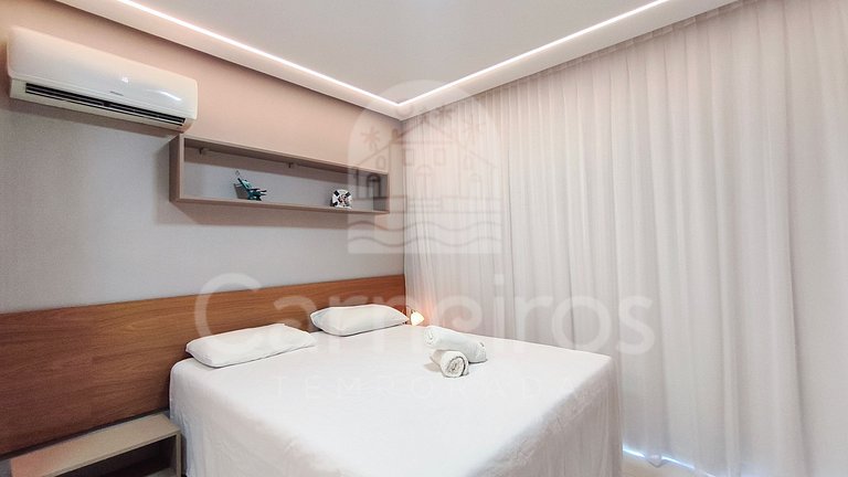 Flat 1 Quarto - Eco Resort Praia dos Carneiros (X02-2)