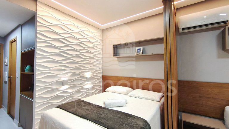 Flat 1 Quarto - Eco Resort Praia dos Carneiros (X02-2)