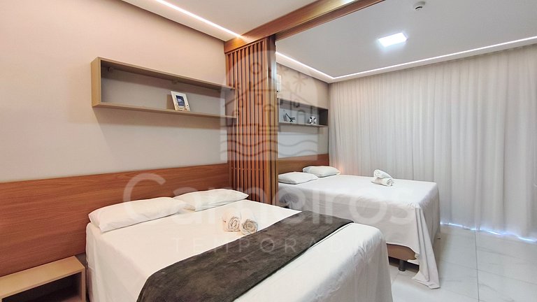 Flat 1 Quarto - Eco Resort Praia dos Carneiros (X02-2)