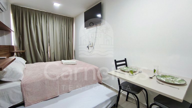 Studio no Maré Alta Beach - Praia de Tamandaré (C14)
