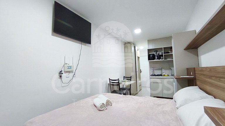 Studio no Maré Alta Beach - Praia de Tamandaré (C14)