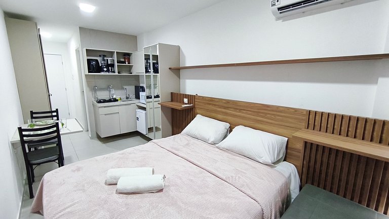 Studio | Ótima Localização | Orla Tamandaré (C14)