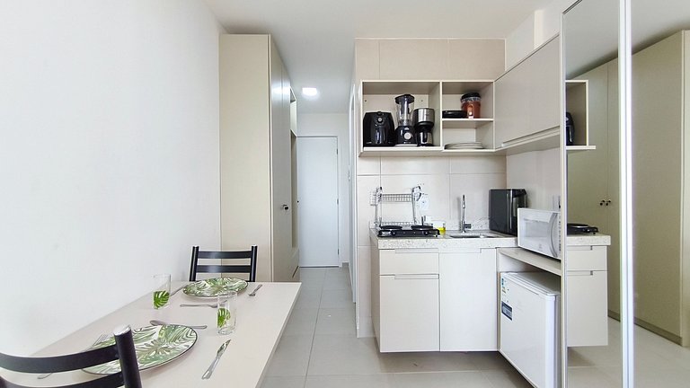 Studio | Ótima Localização | Orla Tamandaré (C14)