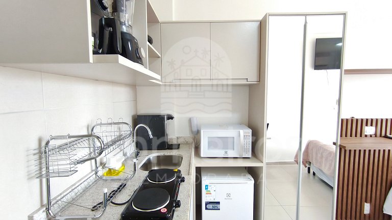 Studio no Maré Alta Beach (C08)