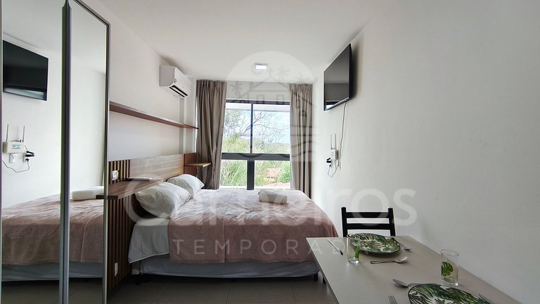 Studio no Maré Alta Beach - Praia de Tamandaré (C14)