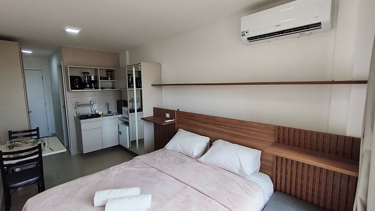 Studio | Ótima Localização | Orla Tamandaré (C14)