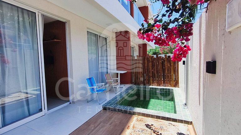 Flat com Piscina Privativa no Miray Exclusive (X1)