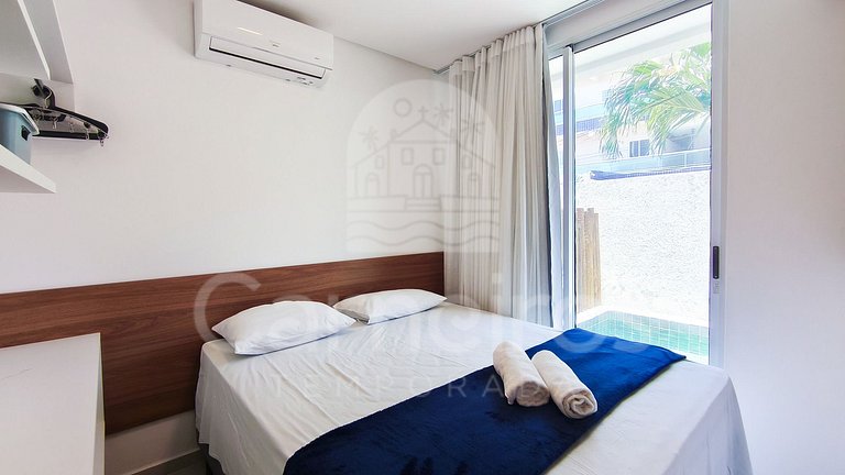 Flat com Piscina Privativa no Miray Exclusive (X1)