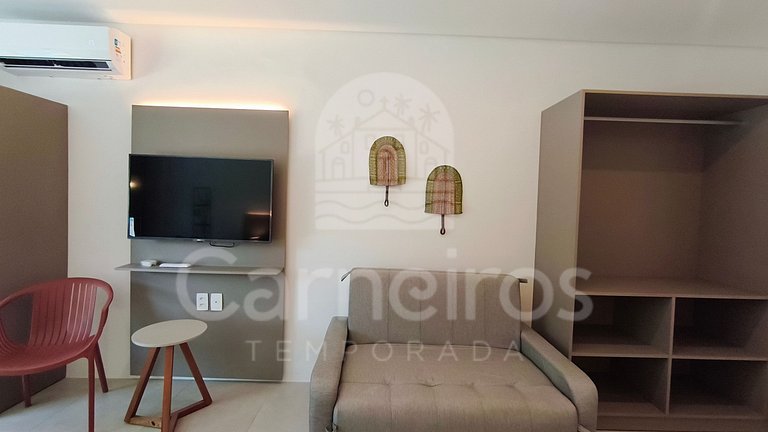 Studio no Mila Rooftop - Praia de Tamandaré (x05)