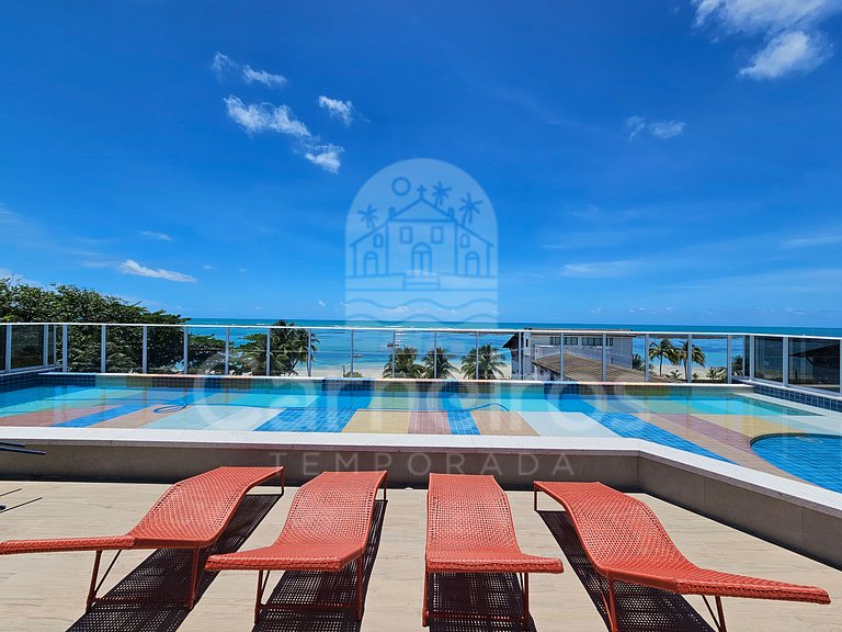 Studio no Mila Rooftop - Praia de Tamandaré (x05)