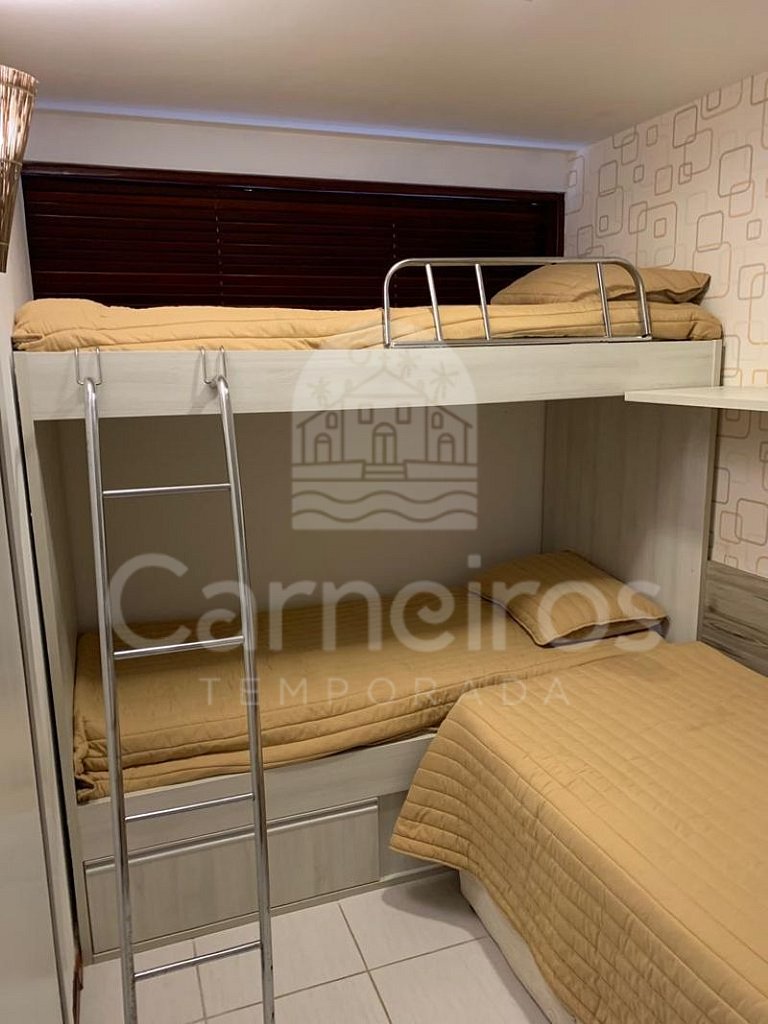 Flat 02 Quartos no Nannai Residence - Porto de Galinhas