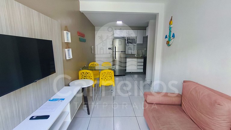 Flat 1 Quarto - Muro Alto Clube - Porto de Galinhas