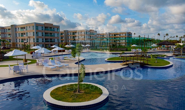 Flat 1 Quarto - Muro Alto Clube - Porto de Galinhas