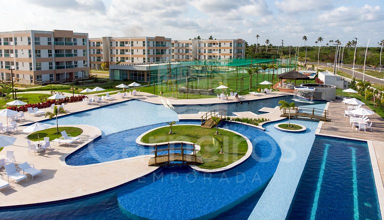 Flat 1 Quarto - Muro Alto Clube - Porto de Galinhas