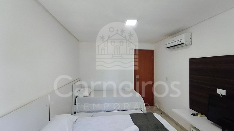 Flat 1 Quarto - Carneiros Beach Resort (B04-E)