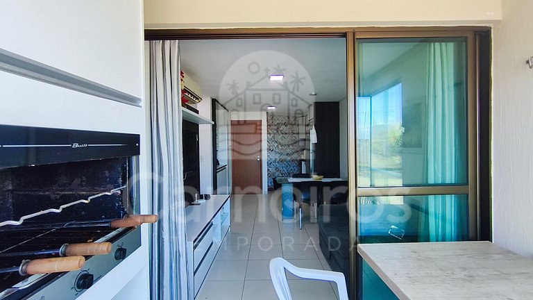 Flat 1 Quarto - Carneiros Beach Resort (B04-E)