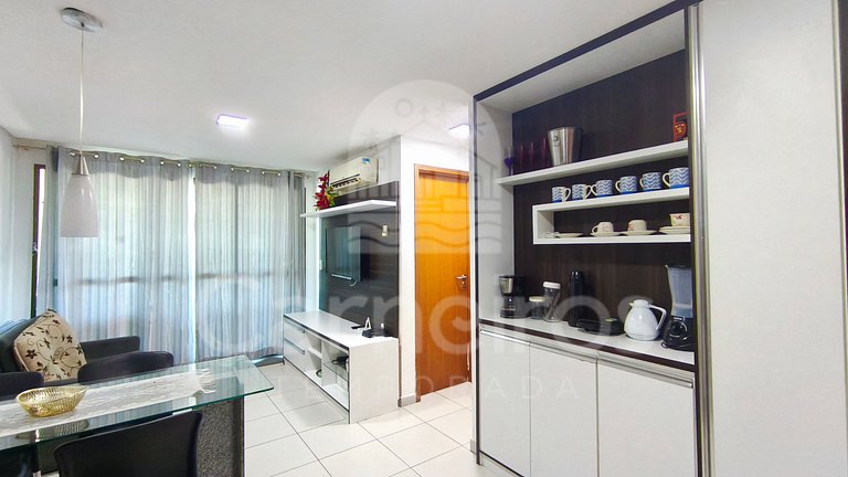 Flat 1 Quarto - Carneiros Beach Resort (B04-E)