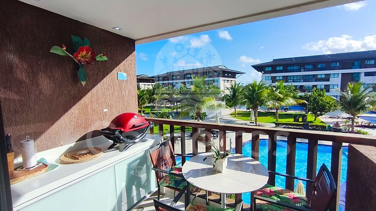 2 Quartos Vista Piscina - Cupe Beach Living (A04)