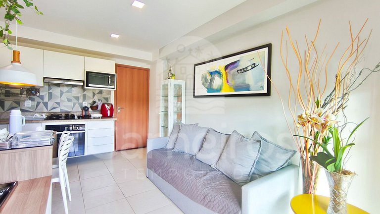 2 Quartos Vista Piscina - Cupe Beach Living (A04)