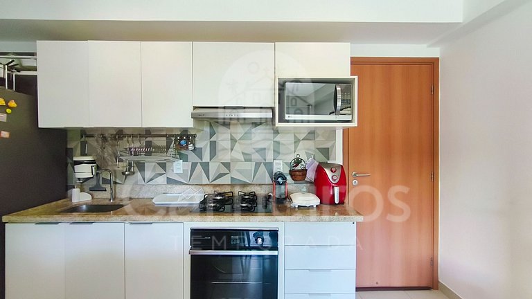 2 Quartos Vista Piscina - Cupe Beach Living (A04)