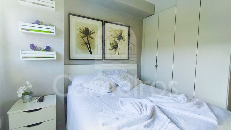 2 Quartos Vista Piscina - Cupe Beach Living (A04)