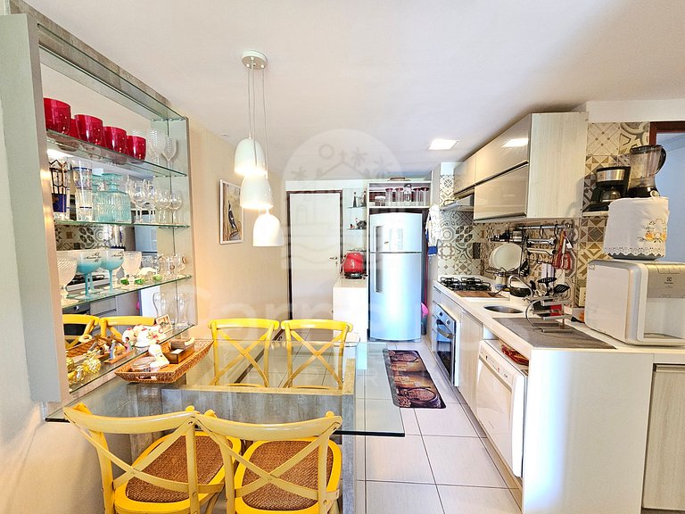 Flat 02 Quartos no Nannai Residence - Porto de Galinhas