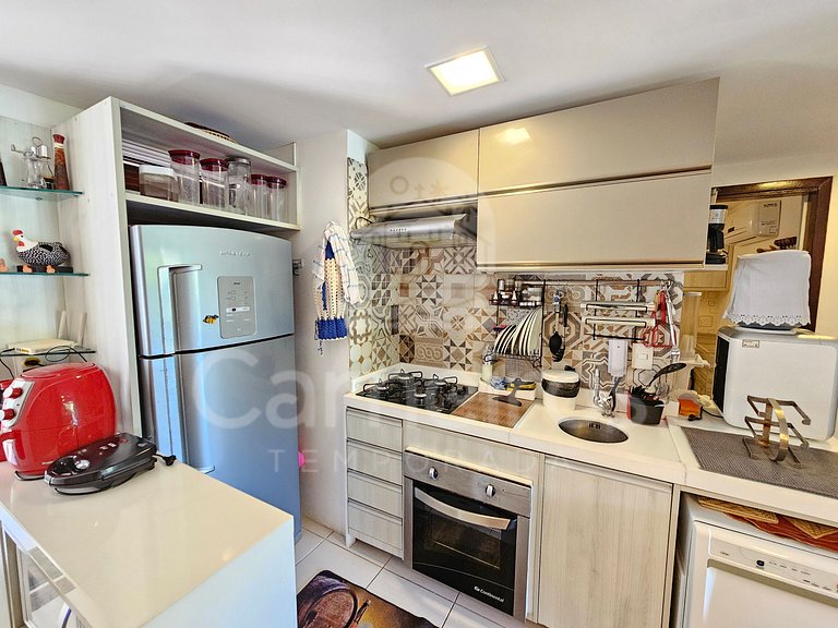 Flat 02 Quartos no Nannai Residence - Porto de Galinhas